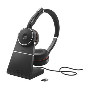 Jabra Evolve 75 Stereo UC Charging stand & Link 370