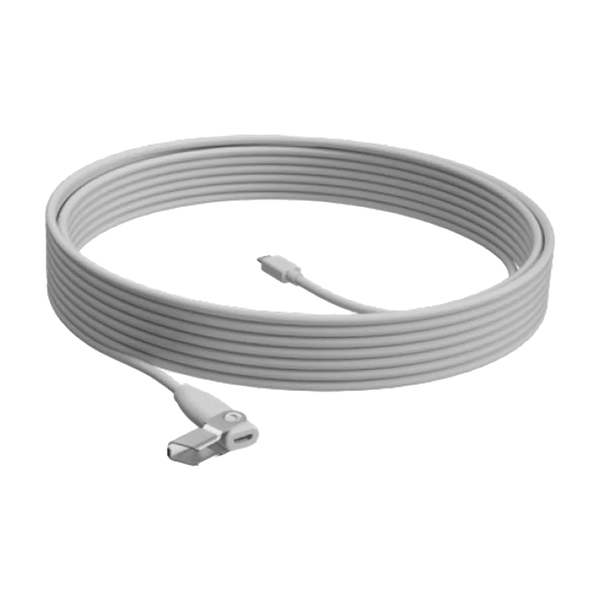Logitech Rally Mic Pod Extension Cable White