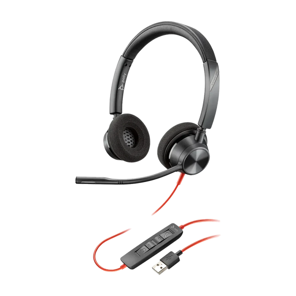 Poly Blackwire 3320, BW3320 USB-A