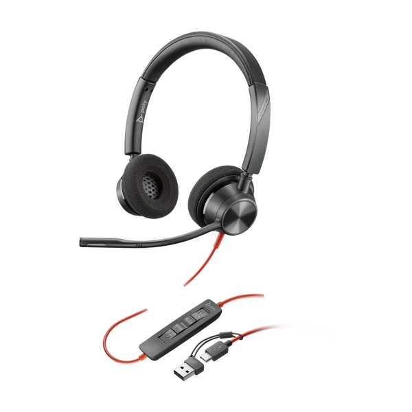 Poly Blackwire 3320, BW3320 USB-C