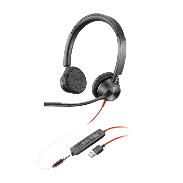Poly Blackwire 3325, BW3325 USB-A