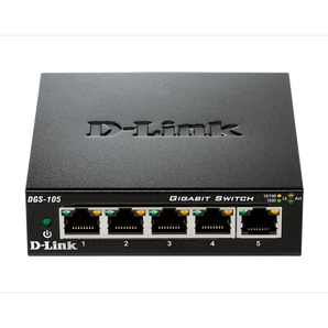 D-Link 5-port 10/100/1000Base-T Unmanaged