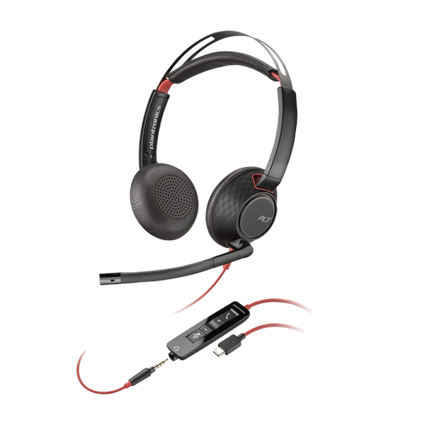 Poly Blackwire C5220 USB-C + USB-C/A BULK
