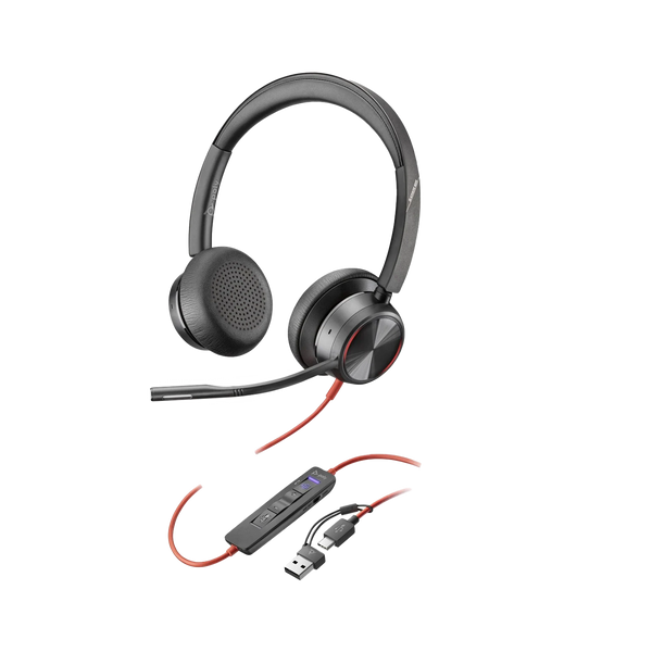 Casque USB-C/A Poly Blackwire 8225 M