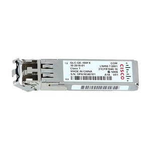 Cisco 100BASE-FX SFP transceiver module for Gigabit Ethernet